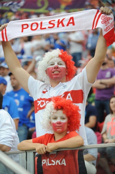 Euro 2012: Atmosfera na meczu Polska - Grecja