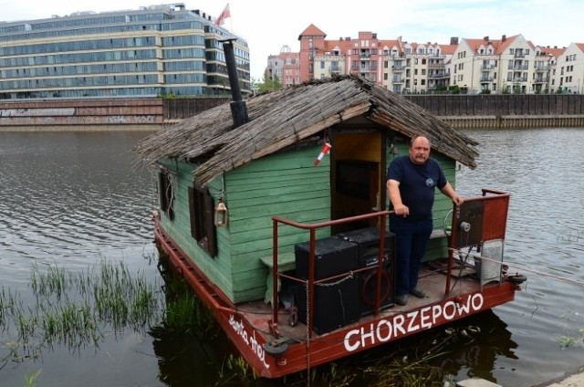 Grzegorz Borowski do Poznania płynął 3 dni