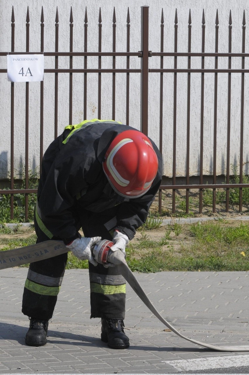 Ul. I Armii Wojska Polskiego: pożar na I piętrze