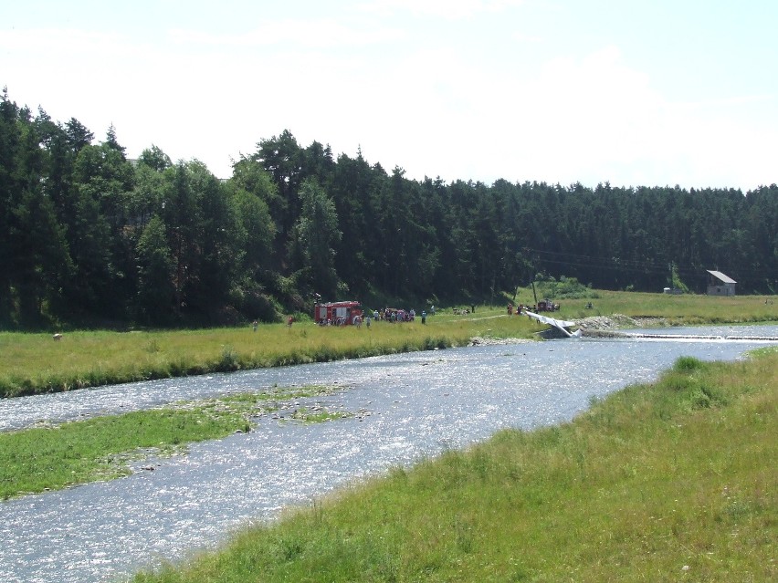 Wypadek szybowca Nowy Targ: dwie osoby nie żyją [ZDJĘCIA]