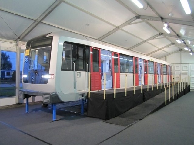 Wagon metra Metropolis z Alstom Konstal w Amsterdamie