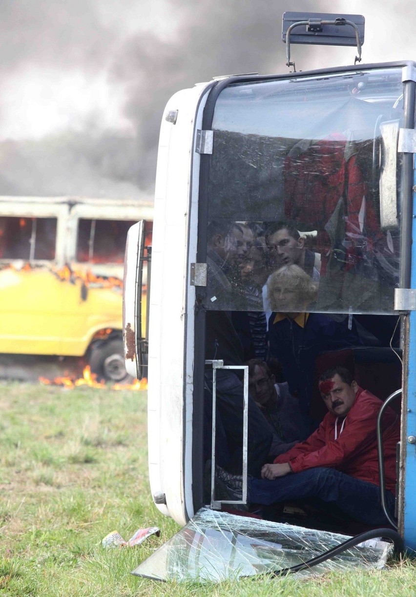 Ponad 30 osób ciężko rannych. To tylko ćwiczenia ZDJĘCIA