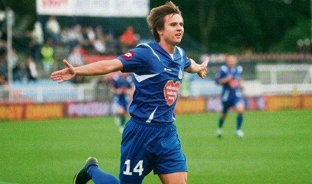 Napastnik Ruchu Łukasz Janoszka strzelił pierwszego gola w historii Młodej Ekstraklasy