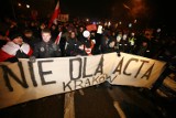 Kraków: II manifestacja &quot;Nie dla ACTA&quot; [ZDJĘCIA]