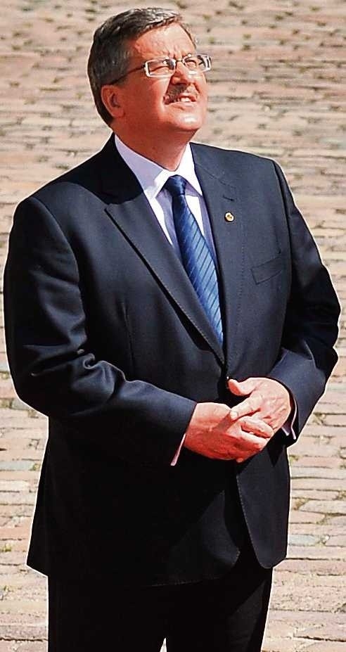 Prezydent Bronisław Komorowski