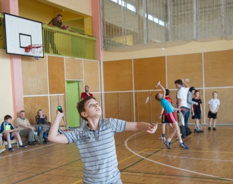 Dziecięcy turniej badmintona w Pabianicach [ZDJĘCIA]