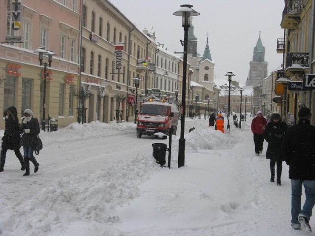 Zima w Lublinie nie odpuszcza