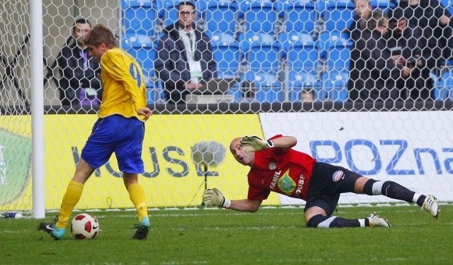 Piłkarzom Warty Poznań nie udało się wygrać z Arką Gdynia.
