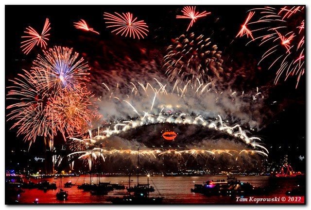 Powitanie Nowego Roku 2013 w Sydney