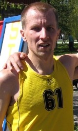 Artur Kern (Unia Hrubieszów) stawał dwukrotnie na podium w biegach sylwestrowych