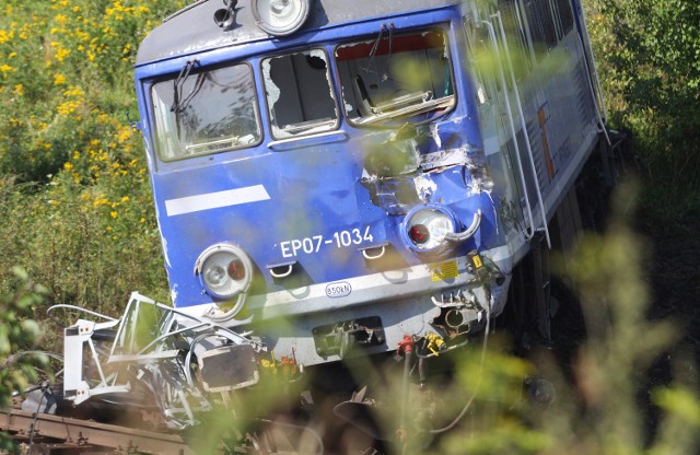 Maszynista wykolejonego pociągu zostanie przesłuchany w niedzielę