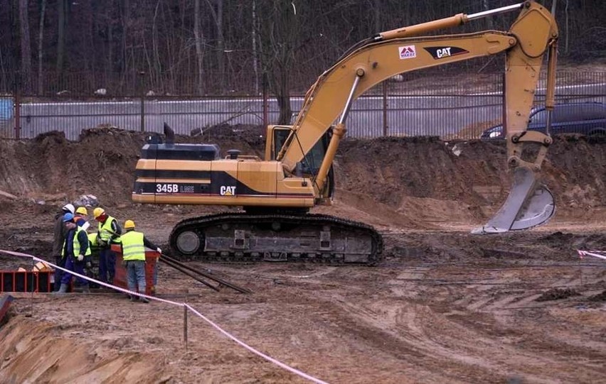 Remont stadionu miejskiego w Gdyni - 15 grudnia 2009 r.