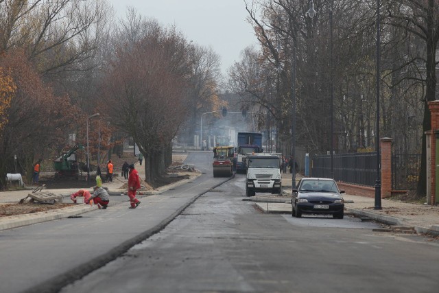 Na Przędzalnianej trwają prace wykończeniowe