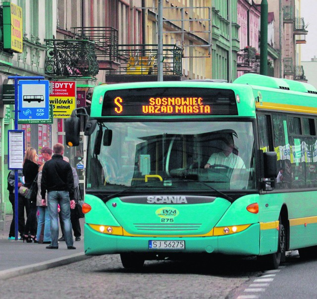 Autobus linii S kursuje między Jaworznem a Sosnowcem