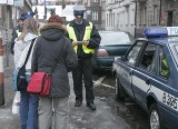 Obława policji w Chrzanowie. Dziesiątki mandatów za złe parkowanie