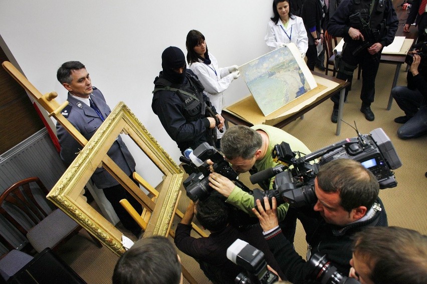 Poznań: Wyrok dla złodzieja obrazu Moneta 