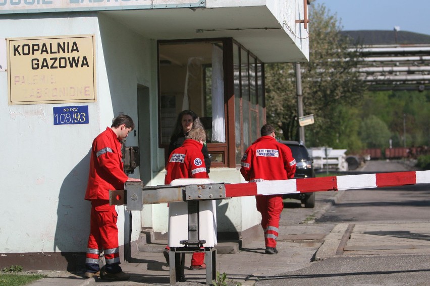Akcja ratunkowa w kopalni Krupiński