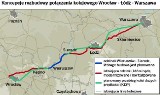 Pociągiem z Warszawy do Wrocławia przez Łódź w 125 min.