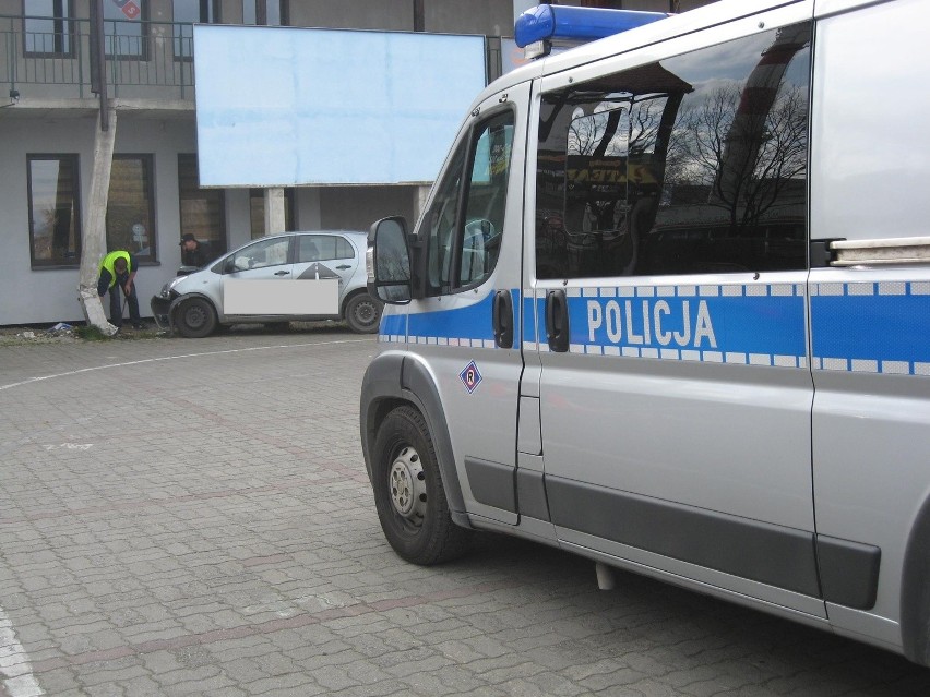 Do wypadku doszło na placu manewrowym przy ul. Broniewskiego