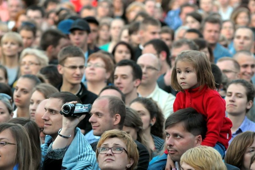 Koncert Chwały na placu Litewskim