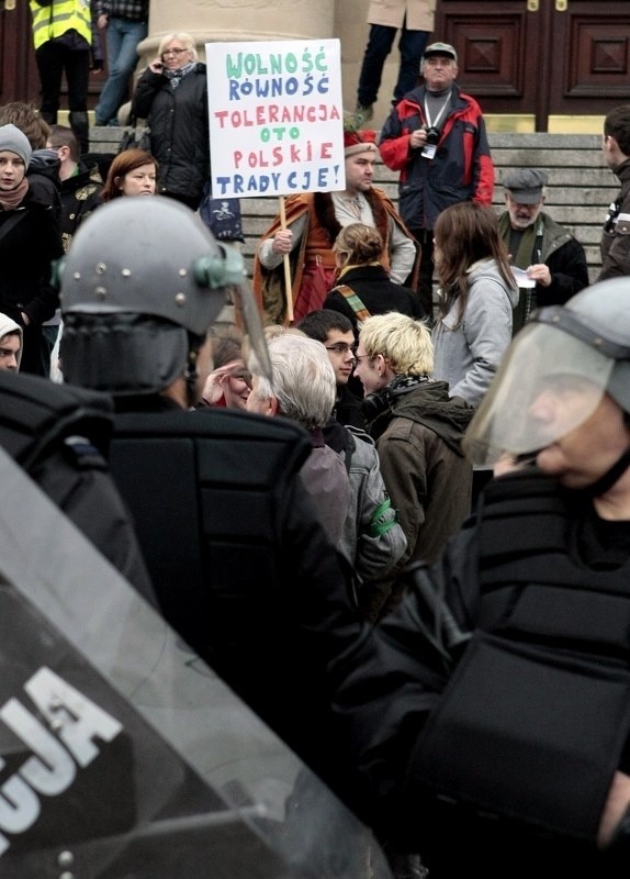 Podczas Marszów Równości w Poznaniu co roku w mobilizacji są...