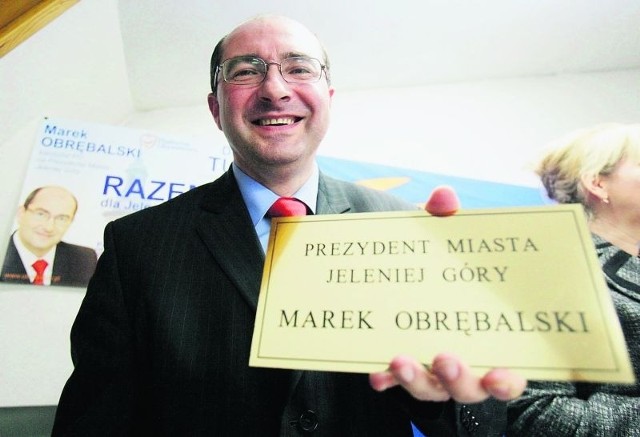 Marek Obrębalski ma w jeleniogórskiej Platformie opozycję, która woli, aby kto inny ubiegał się o fotel prezydenta