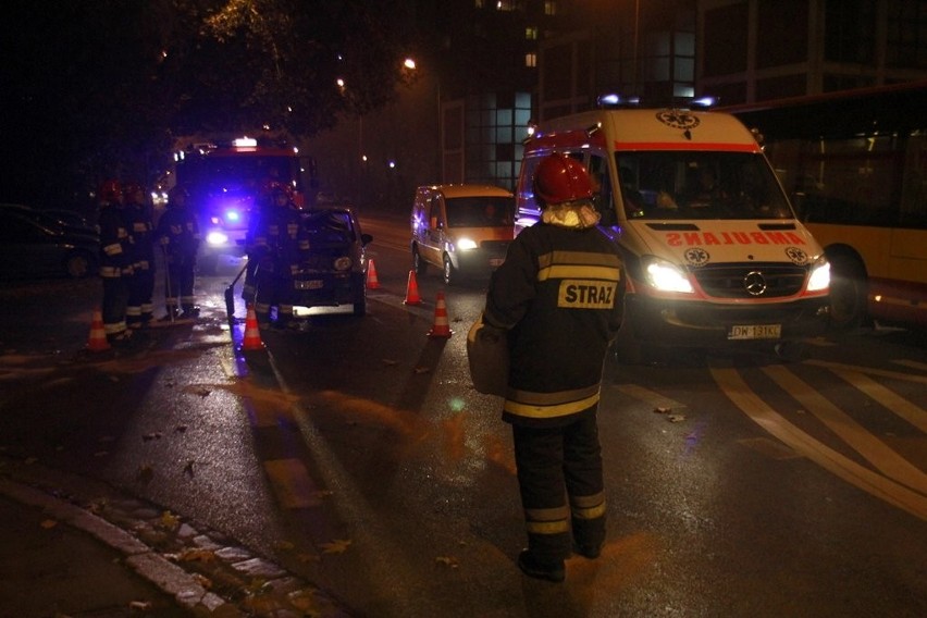 Wrocław: Wypadek na skrzyżowaniu Litomskiej i Zachodniej (ZDJĘCIA)