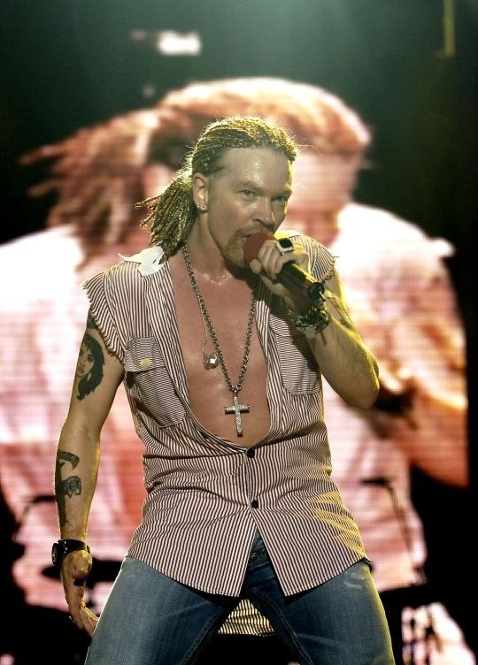 Axl Rose - lider i wokalista Guns N Roses wystąpi 30 czerwca...