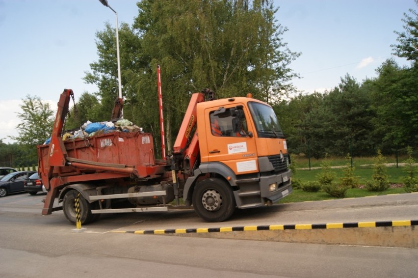 Otwarcie kwatery na składowisku odpadów w Pukininie