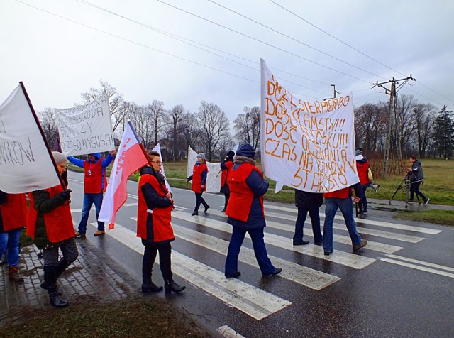 Protest w Ryżkach: pracownicy DPS zapowiadają, że to jeszcze nie koniec