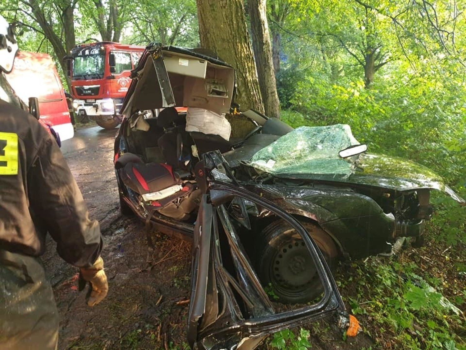 Śmiertelny wypadek na trasie Połęczyno Grabowska Huta