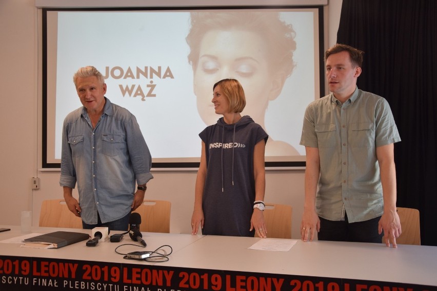 Konferencja prasowa, dotycząca finału plebiscytu Leony 2019...