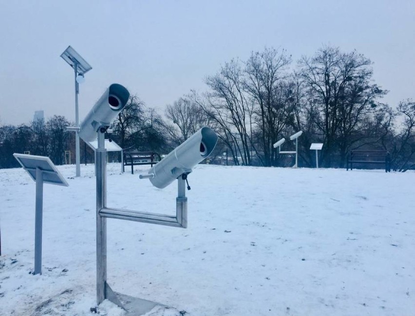 Pod koniec 2018 roku w Parku Moczydło pojawiły się teleskopy...