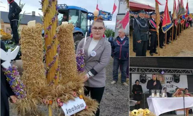 Uroczystość rozpoczęła się o godz. 14 mszą świętą polową przy Ochotniczej Straży Pożarnej w Jackowie