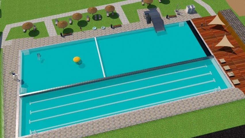 Tak będzie wyglądać basen w Lubsku. Właśnie ruszyła budowa...