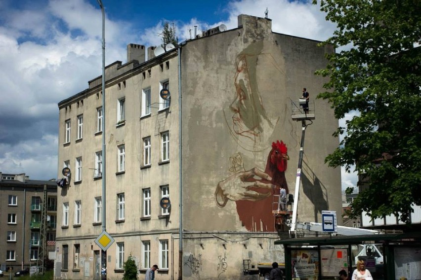 W Łodzi powstaje kolejny mural
