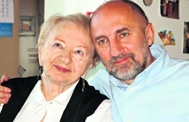 Igor Michalski ze swoją mamą Sabiną Mielczarek-Taborską - również aktorką