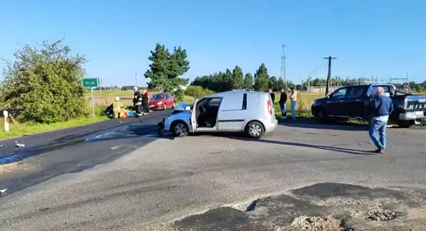 Poważne zdarzenie w Pankach. Kierujący jednośladem ranny