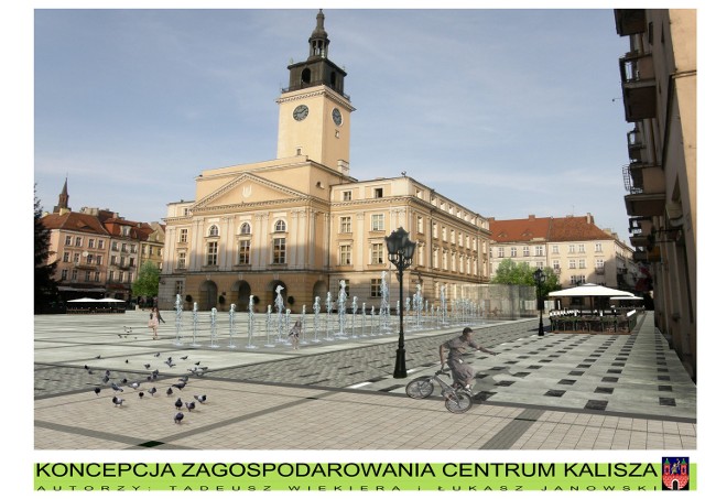 Tak miałby wyglądać Główny Rynek według  jednej z dotychczasowych wizualizacji poddanych dyskusji