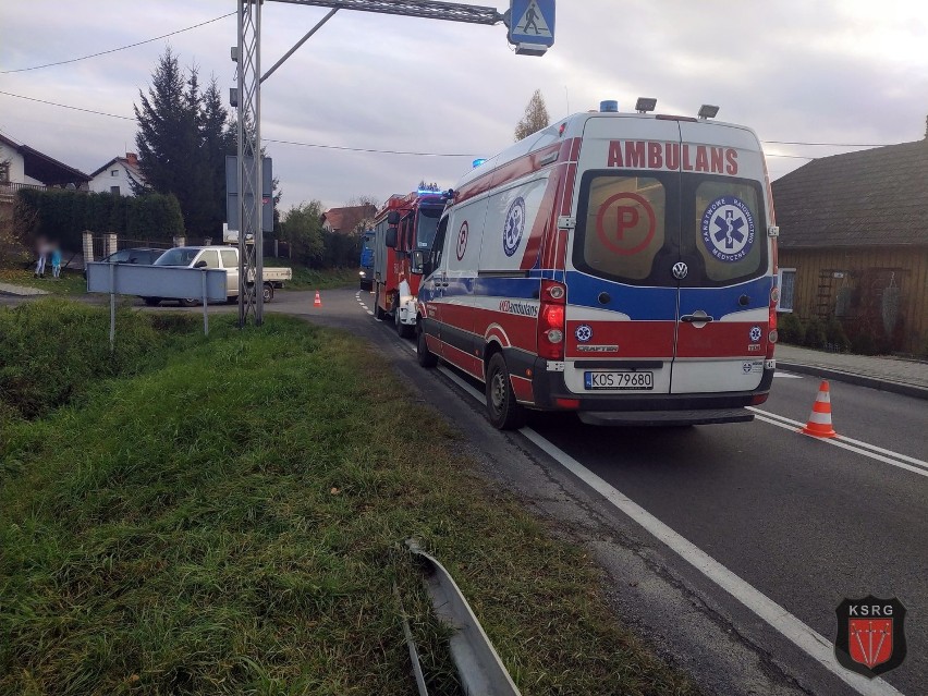 Wtorkowy wypadek w Graboszycach