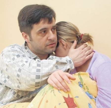 Krzysztof Bednarek boi się o zdrowie córki, której nie została udzielona pomoc - FOT. SŁAWOMIR SEIDLER