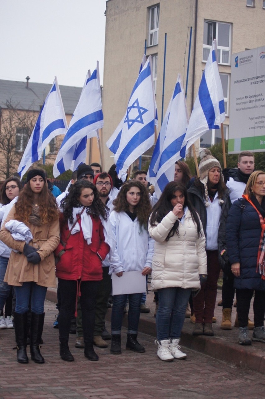 Goście z Kiryat Bialik w Radomsku. Uroczystości pod Macewą przy ul. Joselewicza [ZDJĘCIA+FILM]