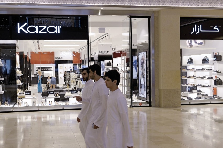 Salon firmy Kazar w Dubaju.