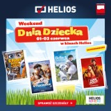 Kino Helios w Tczewie zaprasza na filmowy weekend Dnia Dziecka [KONKURS]