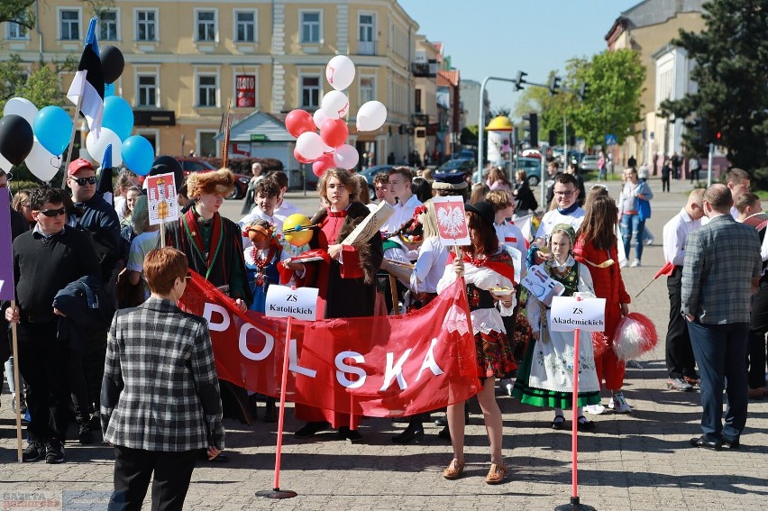 Tak wyglądała Parada Schumana 2023 we Włocławku, 9 maja 2023...