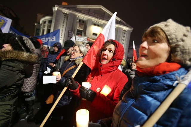 Demonstracja w Katowicach