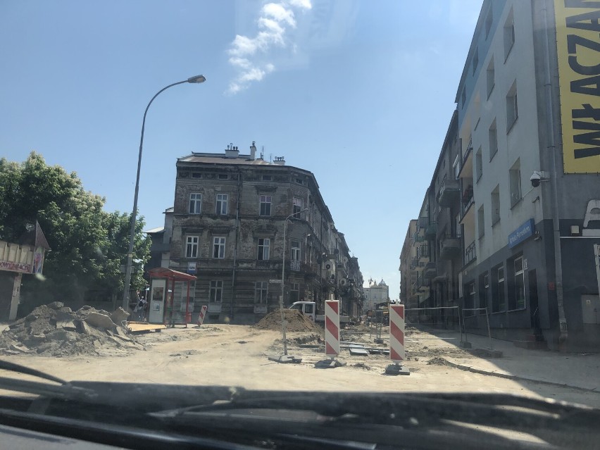 Trwają remonty ulicy Kraszewskiego w Jarosławiu