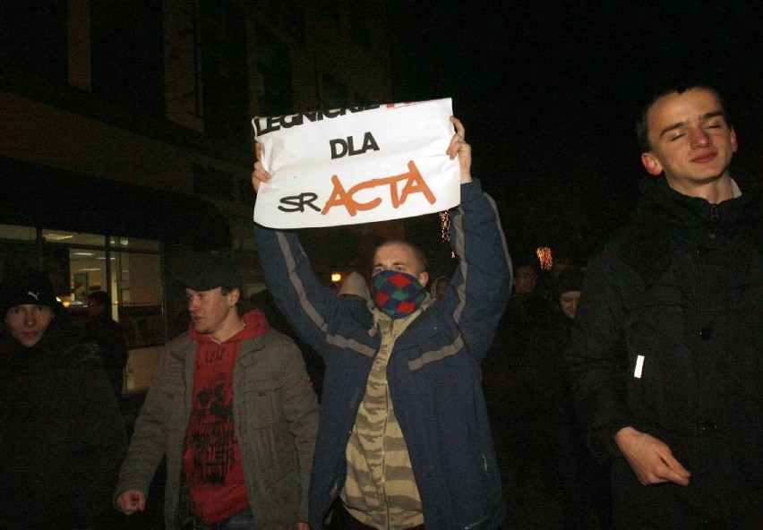 Protest legniczan przeciwko ACTA, pamiętacie?