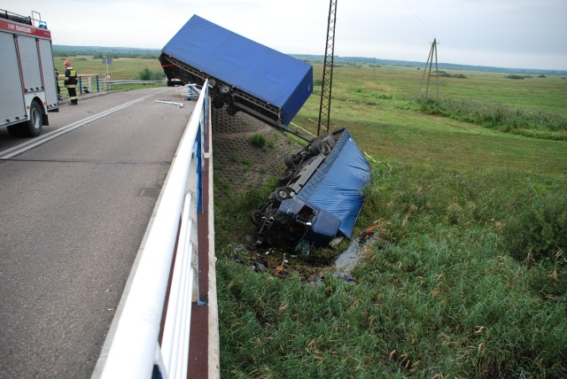 54-letni kierowca ciężarówki może mówić o szczęściu