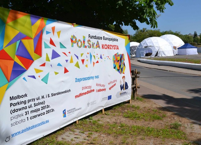 Przygotowania do akcji "Fundusze Europejskie. Polska Korzysta" w Malborku